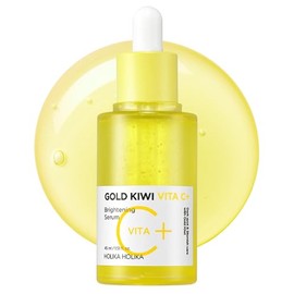 HOLIKA HOLIKA Gold Kiwi Vita C Plus Skincare Set – Korean Vitamin C Serum Duo with Antioxidant-Rich Gold Kiwi Extract, Radiance-Enhancing Formula for 