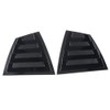 Acdeyaca Rear Side Window Louvers Compatible with Subaru WRX STi