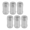 Aswalling 6PCS of Stainless Steel Salt and Pepper with Rotating