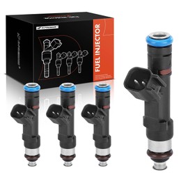 A-Premium Inyectores de combustible compatibles con Ford Escape 2007-2008, Fusion 2006-2009, Focus 2007, Ranger 2007-2012 y Mercury Milan 2006-2009, L4 2.3L, repuesto # 7L5Z9F593AB juego de 4 piezas
