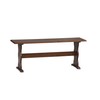 Linon Chelsea Walnut Bench