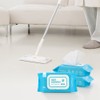 Home&amp;Me wet mop cleaning cloth, standard cap type, 300 sheets