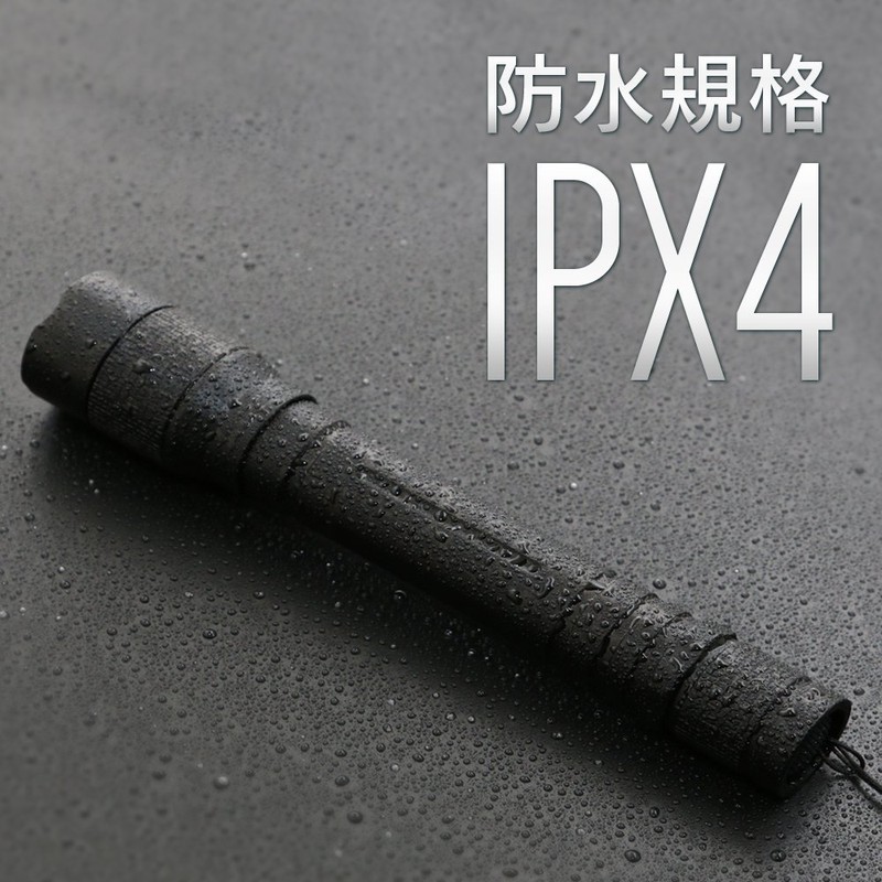 Iris Ohyama LWK-200Z Handy Light LED Flashlight, Zoom Function, 200