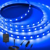 iNextStation 12V LED Strip Light Blue, 16.4ft/5M SMD5050 LED Strip