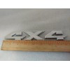 4x4 1500 2500 3500 Chrome 4X4 Truck Emblem Decal