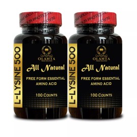 OLANTA TRADE SOLUTION L-LYSINE AMINO ACID SUPPLEMENTS - Immunity Support Supplement Optimal Muscle 2B