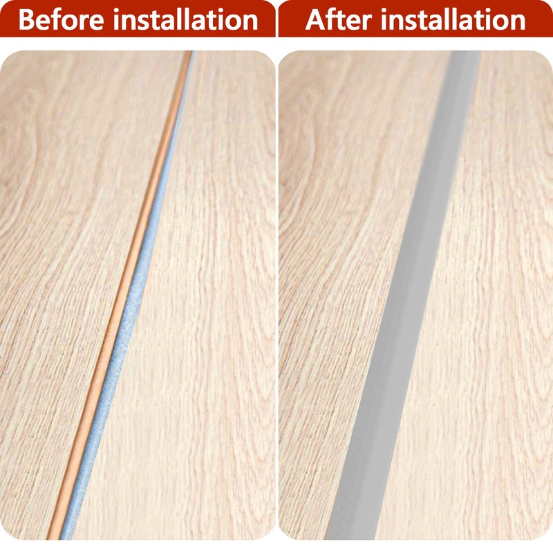 20Ft Floor Transition Strip Self Adhesive Carpet to Tile Floor