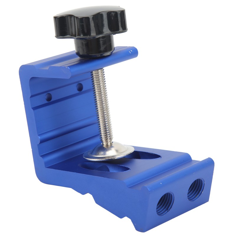 Aluminum Alloy Pocket Hole Jig Tool Kit Adjustable Hole Pitch