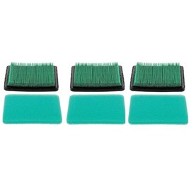 3-Pack. Lawn Mower Air Filter Set – Paper Cartridge with Foam Pre-Filter 102-713 17211-ZL8-003 Compatible with Honda GC135, GC160, GCV135, GCV160, GCV190, GX100, GXV57 Engines.