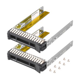 SSD Mounting Bracket 2.5" HDD Caddy SM17A06246 Hard Drive Bracket Metal SSD Mount Compatible with Thinksystem ST550 SR550 SR590 SR650 SR630 SR850 Server, 2 Pack