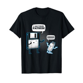 "I am your father" Floppy Disk & USB funny shirt T-Shirt