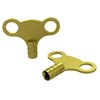 Brass Radiator Key for Bleeding with Lobster Clasps Keyring –