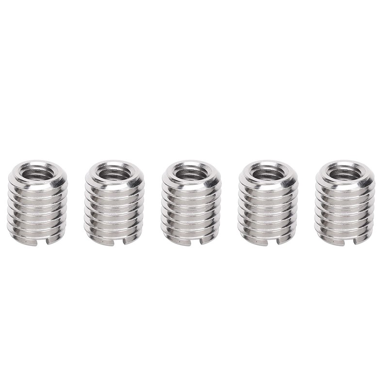 Tbest Thread Reducer M10 To M6 10Pcs Insert Nut Reducing