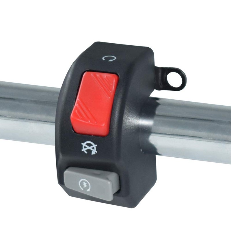 12V Right Motorcycle Switches 7/8" 22mm Handlebar Mount Headlight Fog