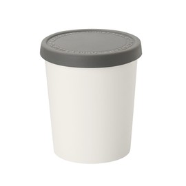 Tovolo - Contenedor apilable de silicona con tapa de congelador, para sorbete y gelatina, sin BPA y apto para lavaplatos, tinas de dulces dulces, carbón