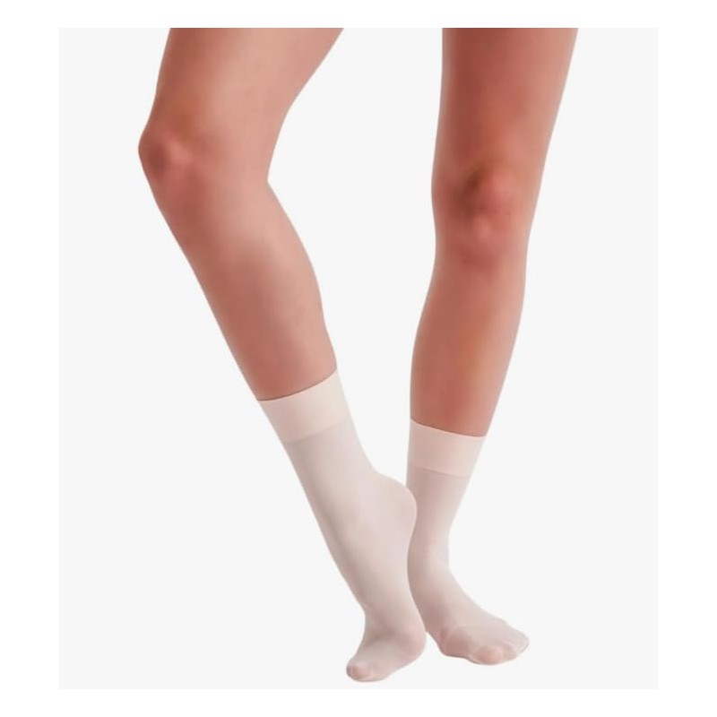 ProDance P008N Ballet Socks, Ballet Tights, Combinable, Set, Short, Ankle