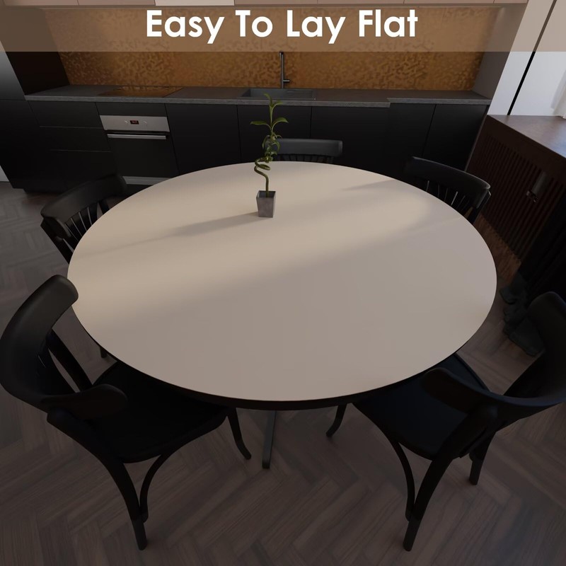 Zinkooat Small Round Table Cover - Can Be Used On