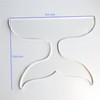 Whale Tail Charcuterie Board Handle Template, Clear Acrylic Template, Woodworking