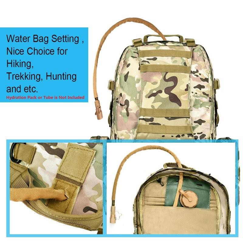 CVLIFE Tactical Backpack Military Army Rucksack 60L Large Assault Pack