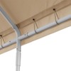 10x20FT Carport Replacement Canopy Top Cover, Garage Top Shelter Cover