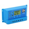 Solar Charge Controller PWM LCD Display Parameter Adjustable 2 USB