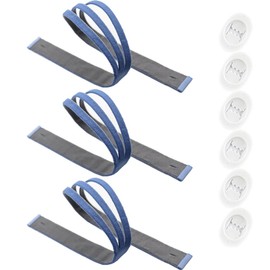 3 Pack P10 Headgear Replacement Compatible with ResMed Airfit P10 with 6 P10 Clips (3 Pack）