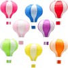 Hanging Hot Air Balloon Paper Lanterns Set, Party Decoration Birthday