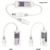 TOPXCDZ RGBW Smart Bluetooth Controller for LED Strips, Phone App,