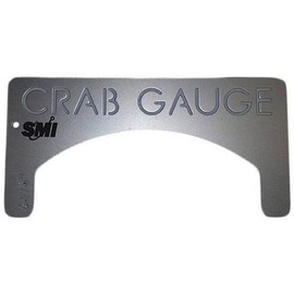 Source Management Crab Gauge Deluxe Stamped Alum 6-1/4