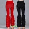 Zumba Line Dance Pants for Social Dance, Latin, Aerobics, and Waltz Practice Pants XL