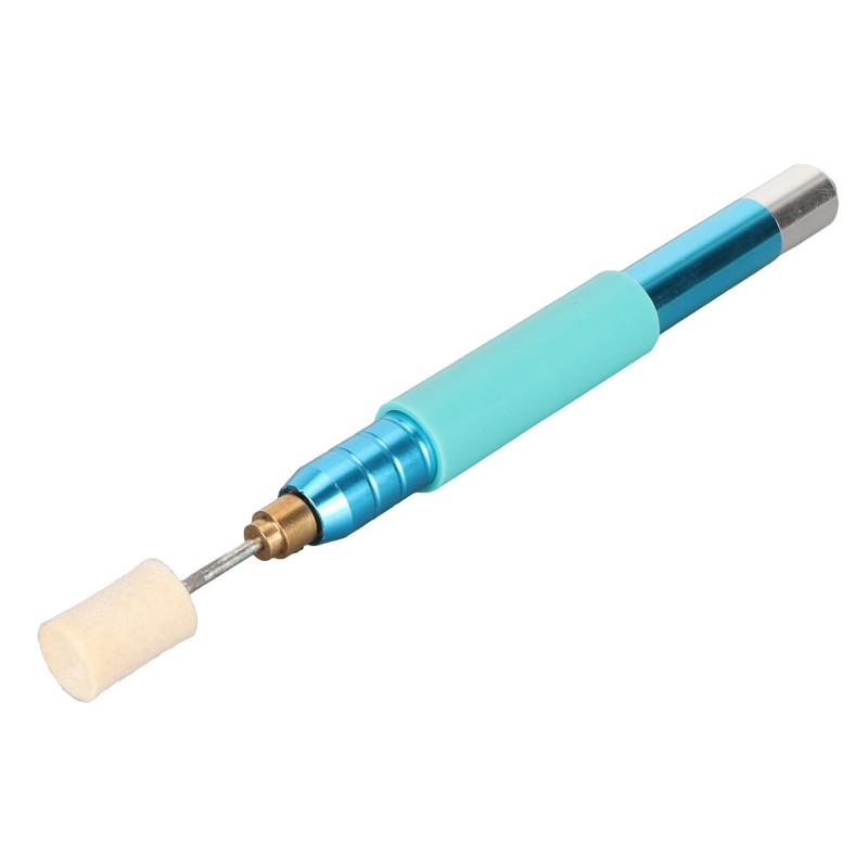 Electric Engraving Pen Stainless Steel Rechargeable Ergonomic Handle Sensitive Switch