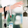 Stretchy Wristlet Keychain Car Key Chain Lanyards Braided Keychain for