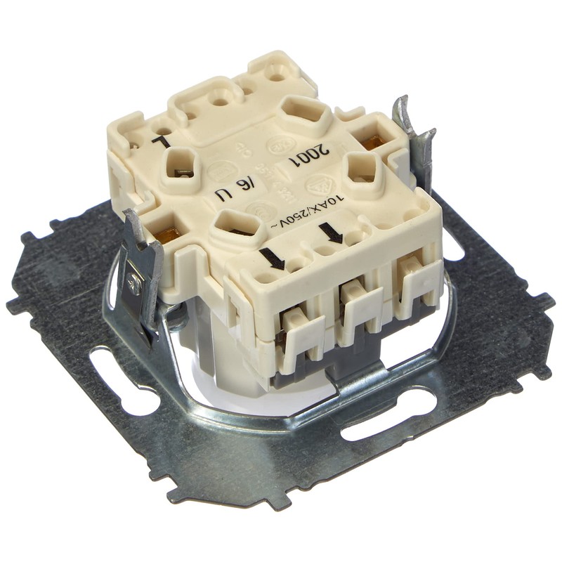 Busch-Jaeger print sequence switch, changeover switch, 2001 / 6U