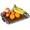 Gourmet Basics by Mikasa Westfield Rectangular Kitchen Centerpiece Storage Basket