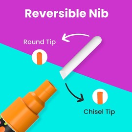 Chalkola 8 Pastel Liquid Chalk Markers for Chalkboard Signs, Blackboard, Window, Labels, Bistro, Glass, Car - Washable Wet Wipe Ink Chalk Board Markers, 6mm Reversible Tip Erasable Liquid Chalk Pens