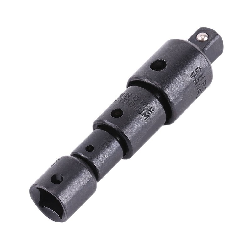 4pcs Steckdosen Schraubendreher Konverter Reducer Set Schwarz Steckschlüssel Adapter 1/2