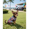 PET SHOW 4 Pack Dog Hawaiian Shirts for Small Doggies