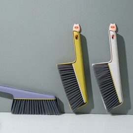 # Cleaning Multifunctional Bed Brush Home Bed Bedroom Sofa Dust Removal Brush Desktop Cleaning Brush Shovel Set Soft Hair Bed Brush (Yellow, One Size)