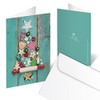 Logbuch-Verlag 6 Christmas Cards with Envelopes Tree Christmas Tree Photo