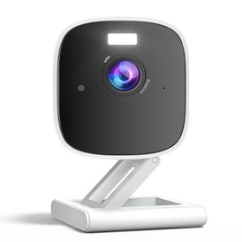 Wifi Security Camera for Home, 4MP Indoor Security Camera with Magnetic Mount, Window Security Camera with 24/7 Playback, Color Night Vision, 2-Way Audio, Cloud & SD, Works Alexa&Google Assistant