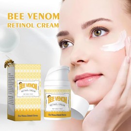 2PCS Bee Venom Retinol Cream, 2025 New Bee Venom Retinol Skin Cream,Bee Venom Cream for All Skin Types