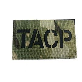 TACP Tactical Air Control Party Embossed Multicam Tactical Embroidered Airsoft Paintball Cosplay Patch