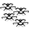 AUDLES 4 Pack LED Garage Light, 200W 20000LM 6500K LED