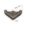 sourcing map Desk Corner Protector Table Edge Protector Cover Metal