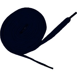 Shoeslulu 46" Premium Flat Colorful Fashion Sneakers Shoelaces ([Flat] 46 in. (117 cm), Prussian Blue)