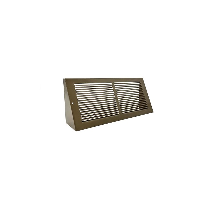 Hart & Cooley Extended Depth Triangular Baseboard Grill - 14