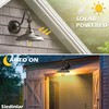 SIEDiNLAR Solar Barn Lights & Solar Driveway Lights 9 Modes