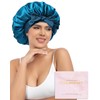 AWAYTR Silk Bonnet for Sleeping Women 100% Mulberry Silk Bonnet
