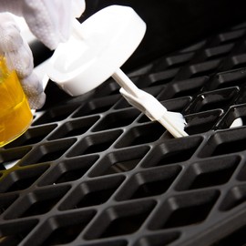 BAC366 Grill Grates Grill Replacement Parts for Traeger Grill Grate Pro 575 780 22 Eastwood 22 Lil Tex Ironwood 650 885 Traeger Pellet Grill Parts Cooking Grates Camp Chef Smoke Pro DLX 24 PG24-2 2Pcs