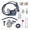 Gubeter Carburetor Ignition Coil W Fuel Filter Kit For HONDA